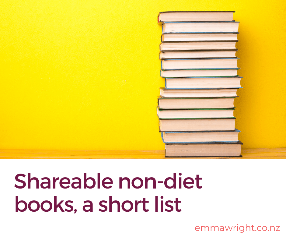 non-diet books, a short list