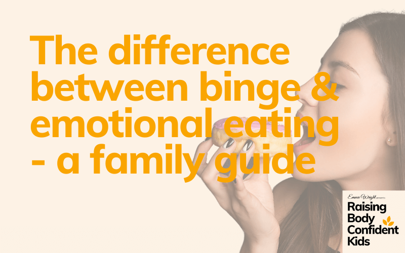 The difference between binge and emotional eating